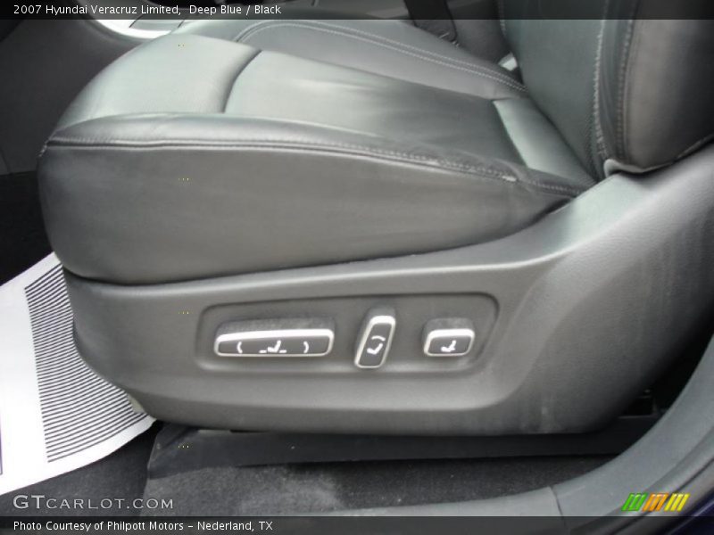 Deep Blue / Black 2007 Hyundai Veracruz Limited