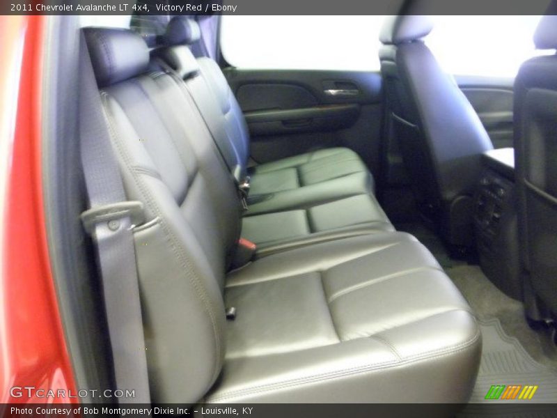 Victory Red / Ebony 2011 Chevrolet Avalanche LT 4x4