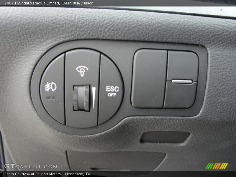 Deep Blue / Black 2007 Hyundai Veracruz Limited