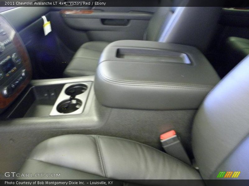 Victory Red / Ebony 2011 Chevrolet Avalanche LT 4x4