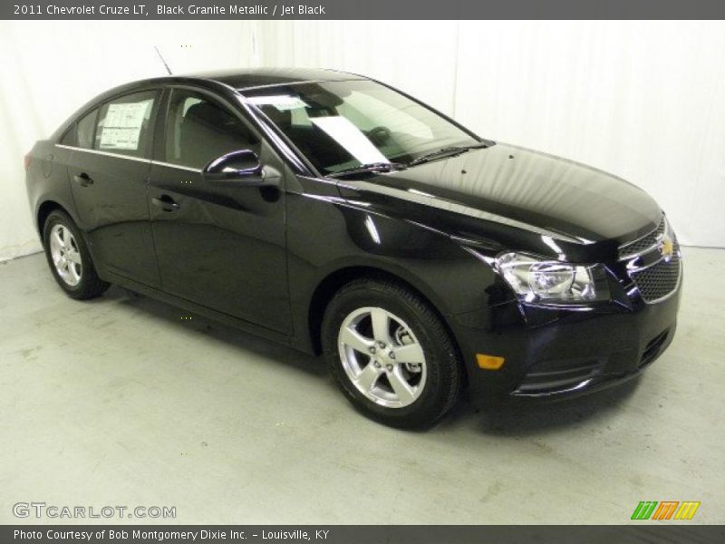 Black Granite Metallic / Jet Black 2011 Chevrolet Cruze LT