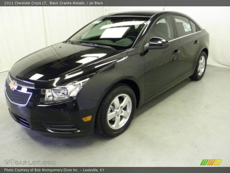 Black Granite Metallic / Jet Black 2011 Chevrolet Cruze LT