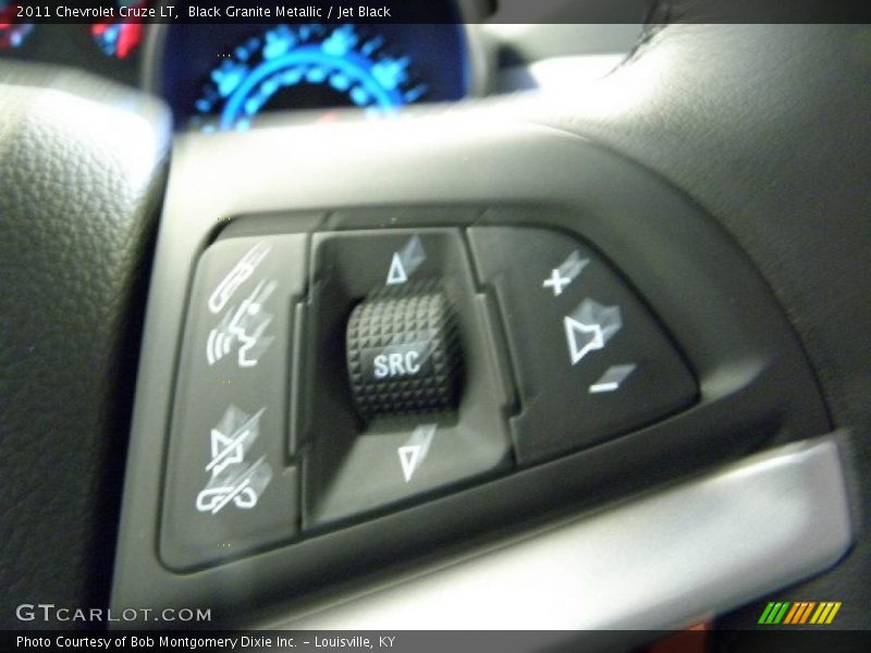 Black Granite Metallic / Jet Black 2011 Chevrolet Cruze LT