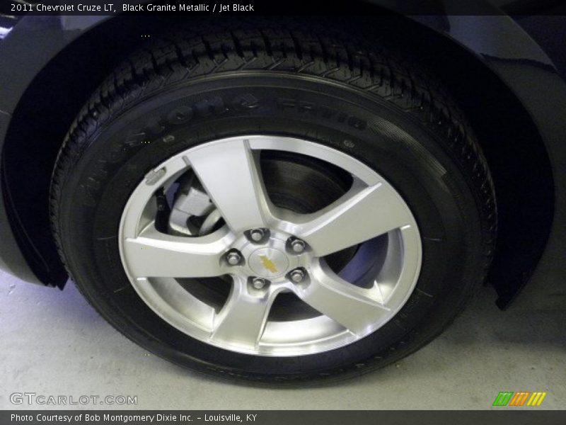 Black Granite Metallic / Jet Black 2011 Chevrolet Cruze LT