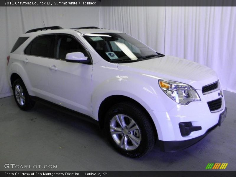 Summit White / Jet Black 2011 Chevrolet Equinox LT