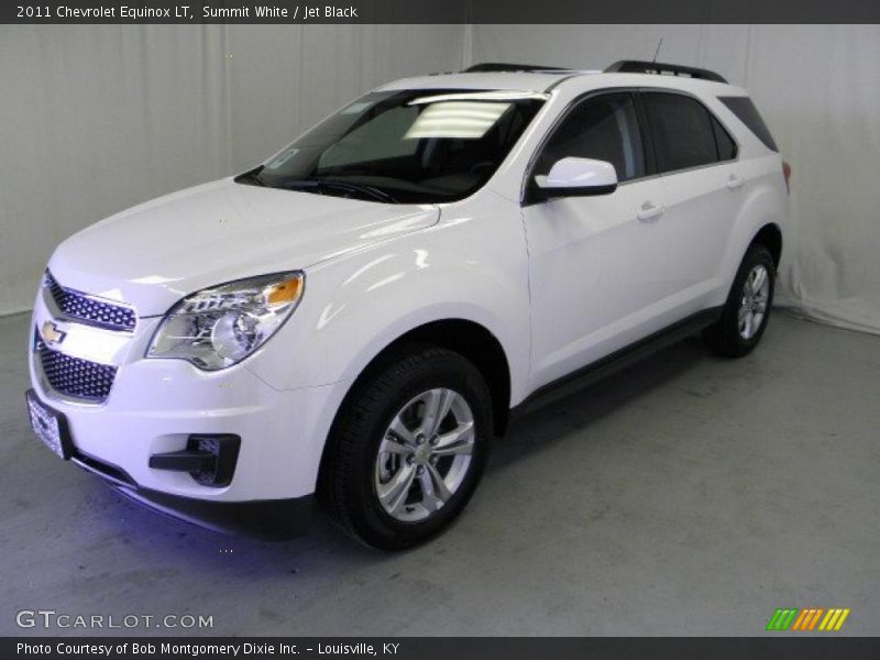 Summit White / Jet Black 2011 Chevrolet Equinox LT