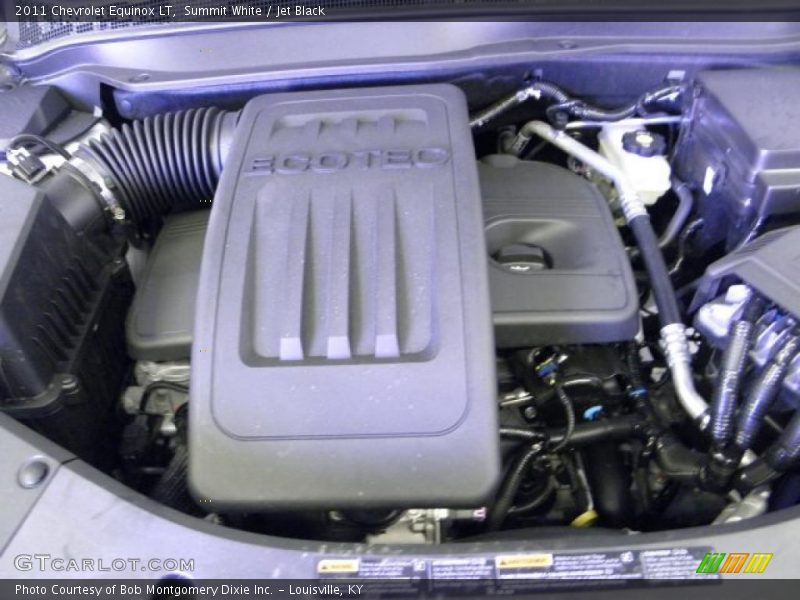 Summit White / Jet Black 2011 Chevrolet Equinox LT