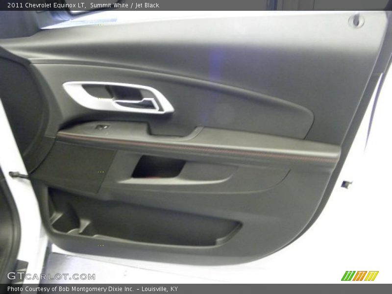 Summit White / Jet Black 2011 Chevrolet Equinox LT