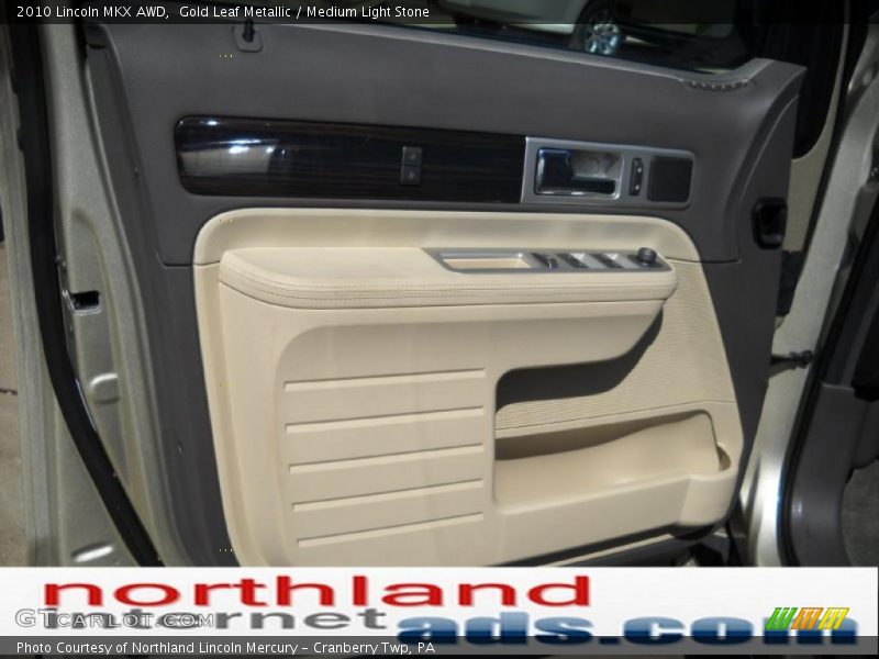 Gold Leaf Metallic / Medium Light Stone 2010 Lincoln MKX AWD