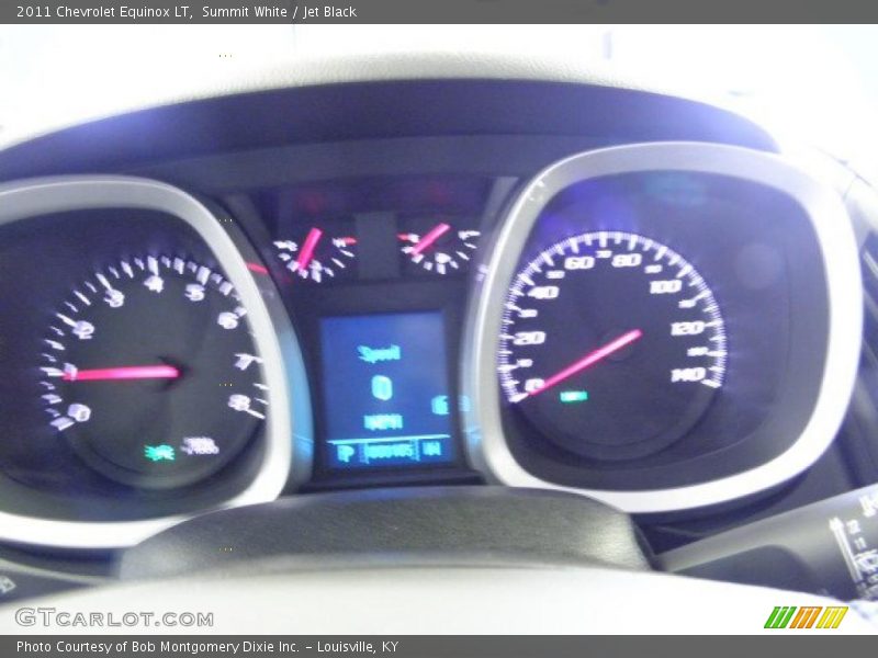 Summit White / Jet Black 2011 Chevrolet Equinox LT