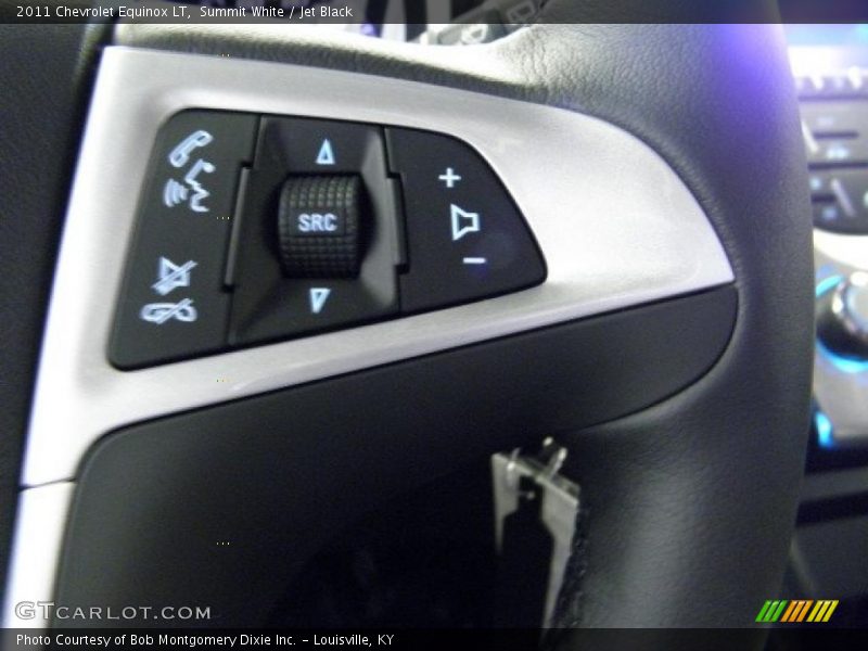 Summit White / Jet Black 2011 Chevrolet Equinox LT