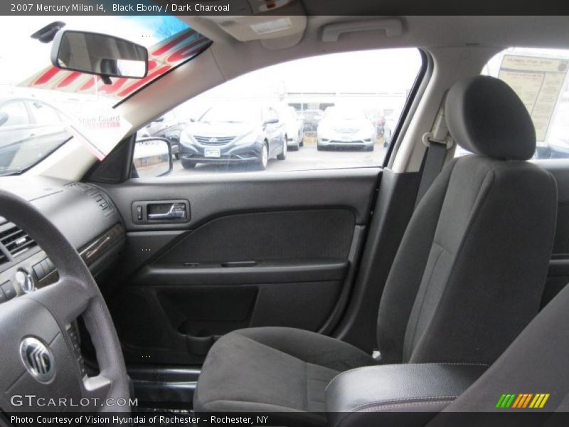 Black Ebony / Dark Charcoal 2007 Mercury Milan I4