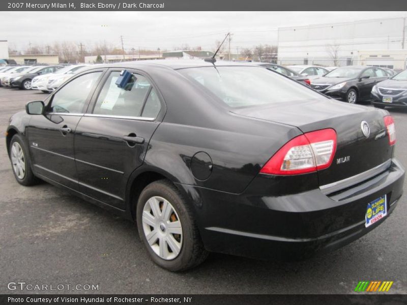 Black Ebony / Dark Charcoal 2007 Mercury Milan I4