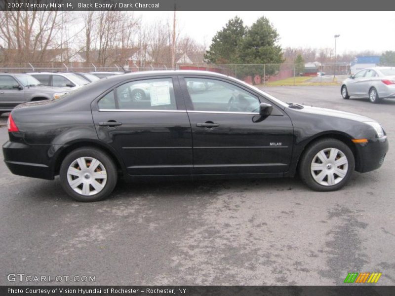 Black Ebony / Dark Charcoal 2007 Mercury Milan I4