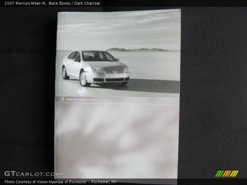 Black Ebony / Dark Charcoal 2007 Mercury Milan I4