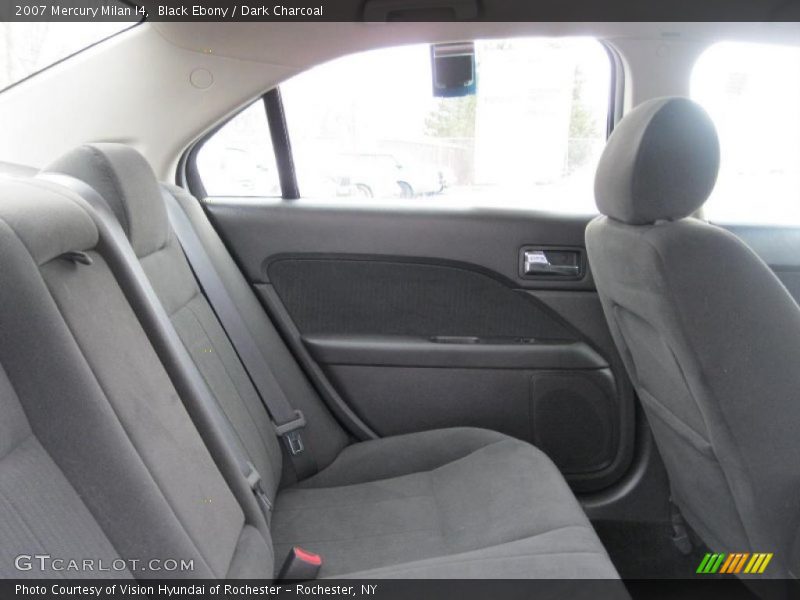 Black Ebony / Dark Charcoal 2007 Mercury Milan I4