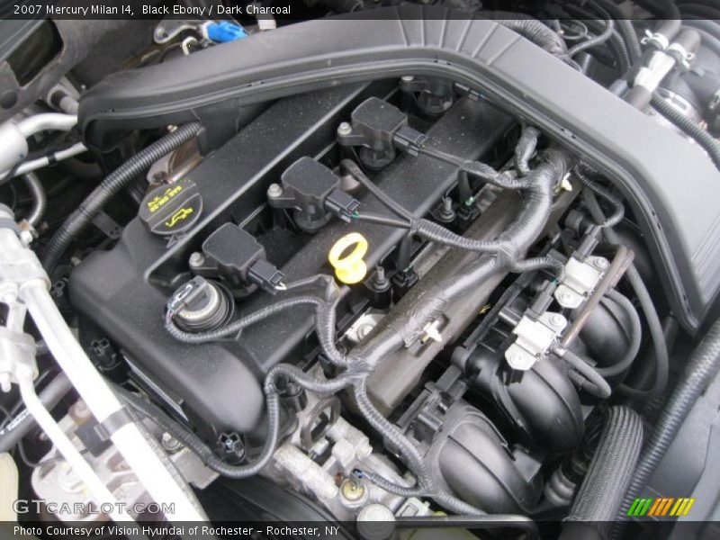 Black Ebony / Dark Charcoal 2007 Mercury Milan I4