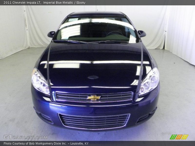 Imperial Blue Metallic / Ebony 2011 Chevrolet Impala LT