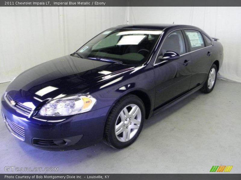 Imperial Blue Metallic / Ebony 2011 Chevrolet Impala LT