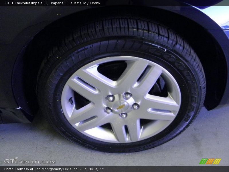 Imperial Blue Metallic / Ebony 2011 Chevrolet Impala LT