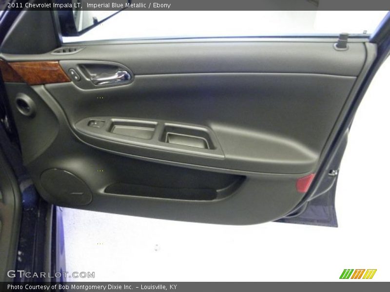 Imperial Blue Metallic / Ebony 2011 Chevrolet Impala LT