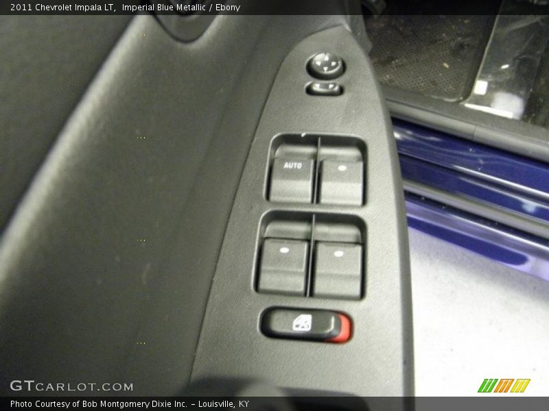 Imperial Blue Metallic / Ebony 2011 Chevrolet Impala LT