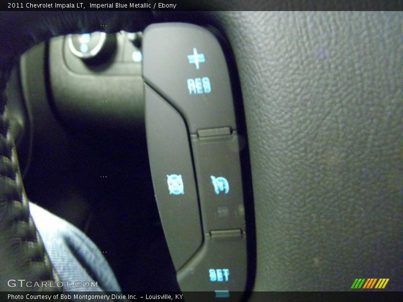 Imperial Blue Metallic / Ebony 2011 Chevrolet Impala LT