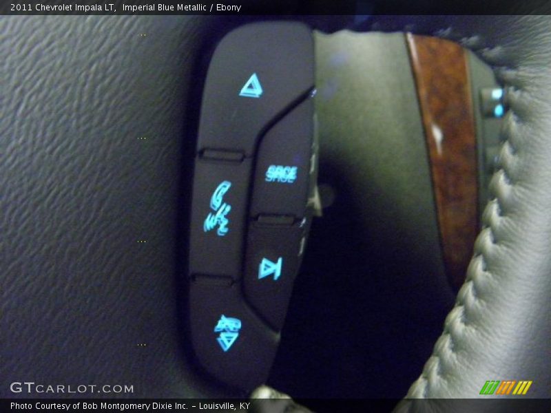 Imperial Blue Metallic / Ebony 2011 Chevrolet Impala LT