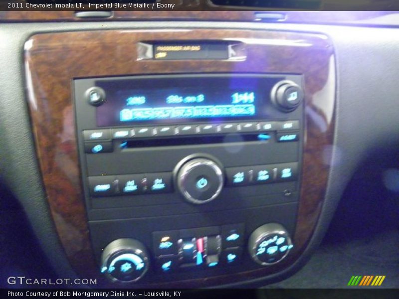 Imperial Blue Metallic / Ebony 2011 Chevrolet Impala LT