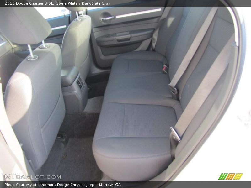 Stone White / Dark Slate Gray 2010 Dodge Charger 3.5L