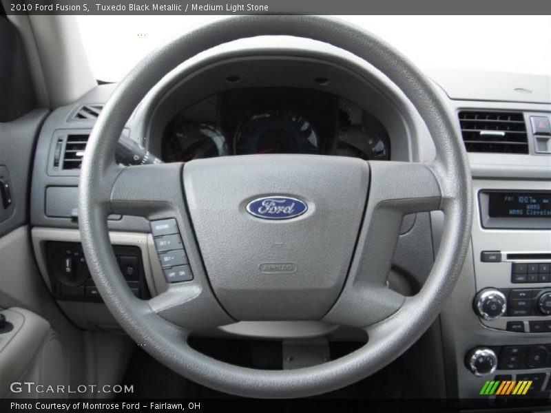  2010 Fusion S Steering Wheel