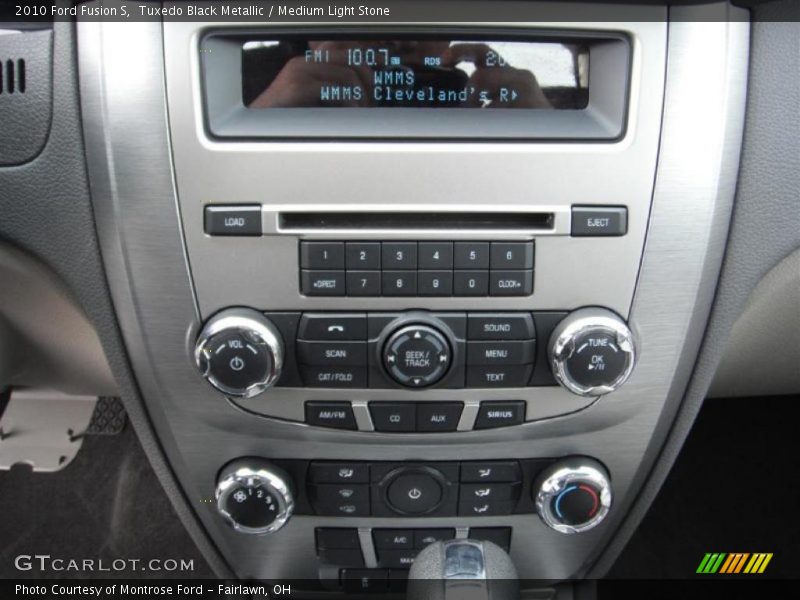 Controls of 2010 Fusion S