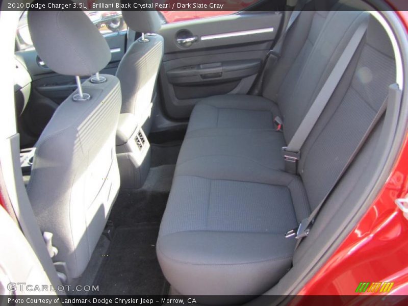 Brilliant Black Crystal Pearl / Dark Slate Gray 2010 Dodge Charger 3.5L