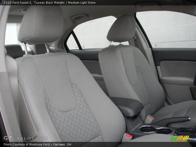 Tuxedo Black Metallic / Medium Light Stone 2010 Ford Fusion S