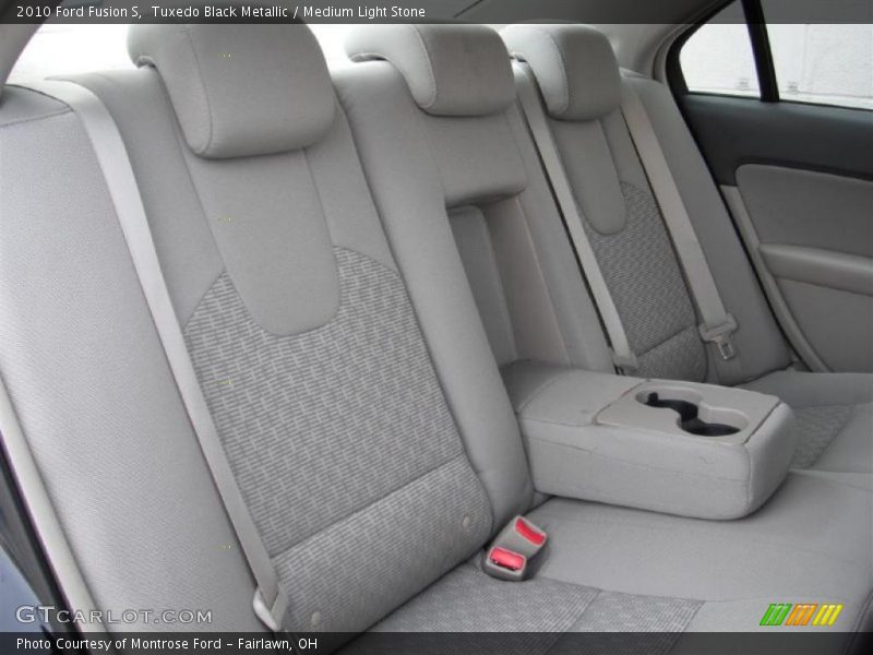 Tuxedo Black Metallic / Medium Light Stone 2010 Ford Fusion S