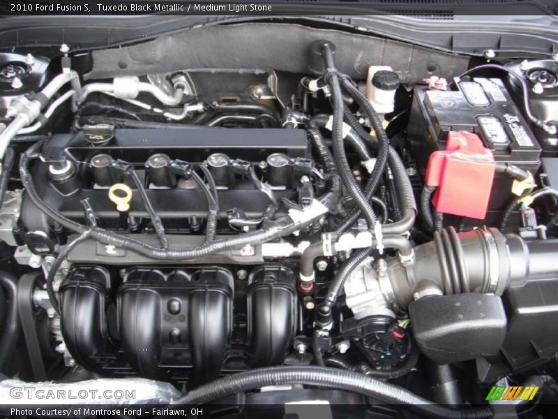  2010 Fusion S Engine - 2.5 Liter DOHC 16-Valve VVT Duratec 4 Cylinder