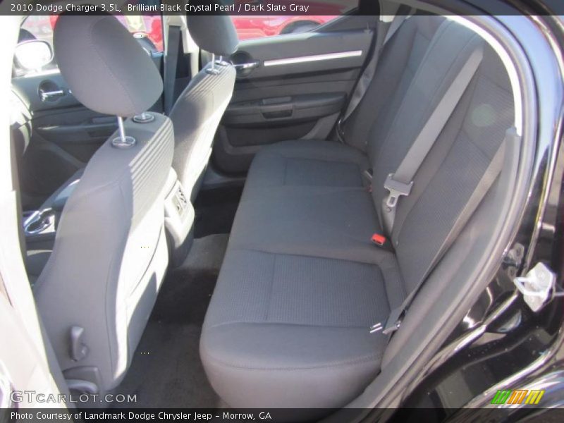 Brilliant Black Crystal Pearl / Dark Slate Gray 2010 Dodge Charger 3.5L