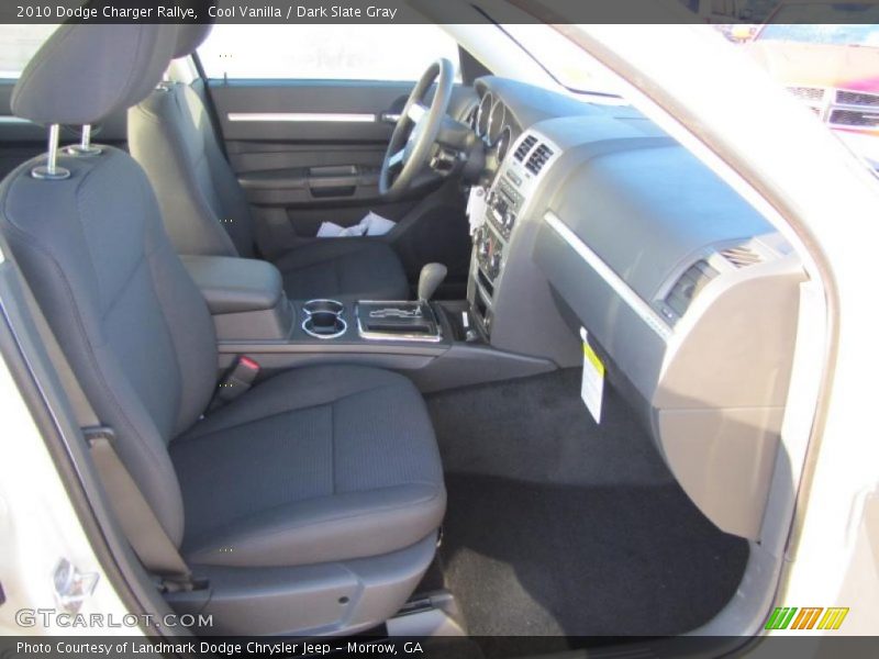 Cool Vanilla / Dark Slate Gray 2010 Dodge Charger Rallye