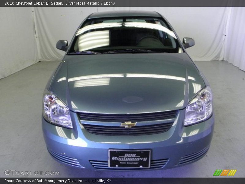 Silver Moss Metallic / Ebony 2010 Chevrolet Cobalt LT Sedan