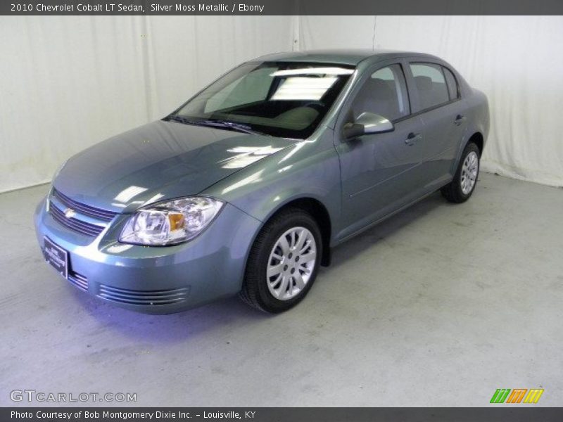 Silver Moss Metallic / Ebony 2010 Chevrolet Cobalt LT Sedan