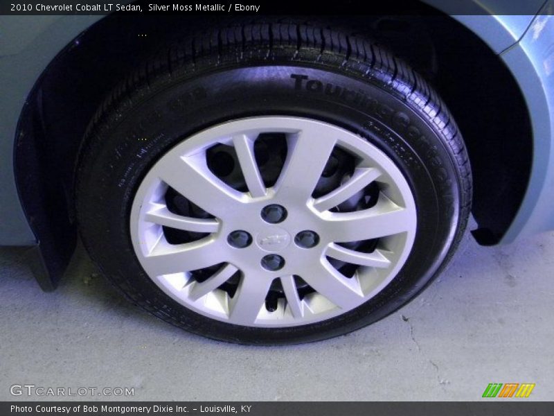 Silver Moss Metallic / Ebony 2010 Chevrolet Cobalt LT Sedan