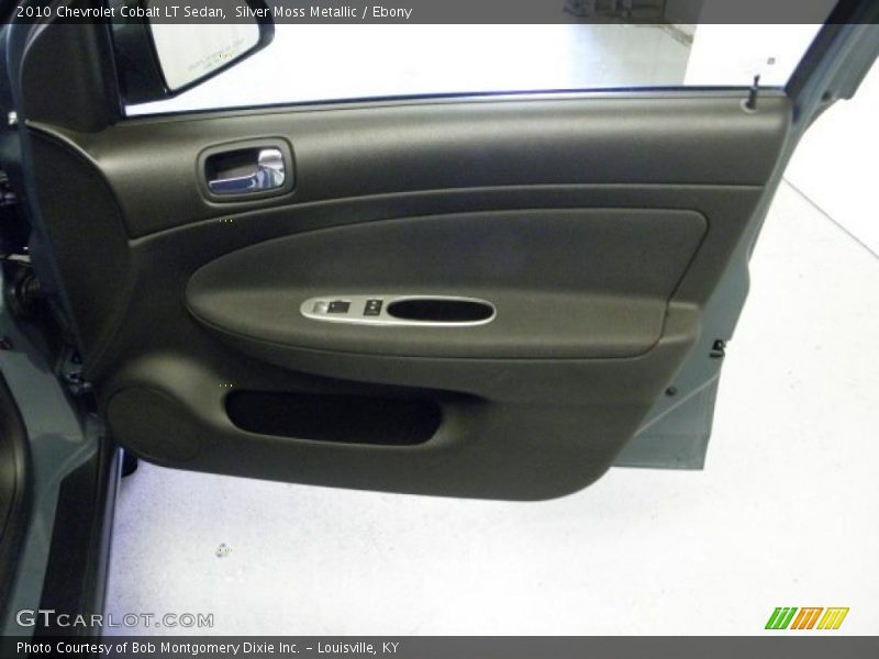 Silver Moss Metallic / Ebony 2010 Chevrolet Cobalt LT Sedan