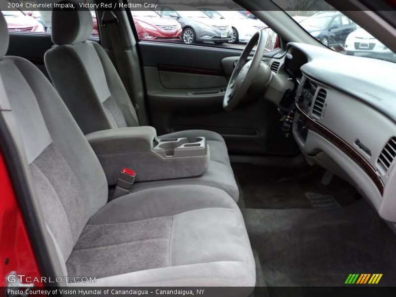 Victory Red / Medium Gray 2004 Chevrolet Impala