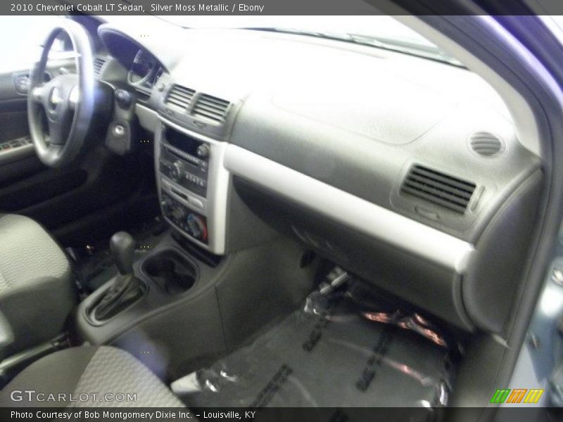 Silver Moss Metallic / Ebony 2010 Chevrolet Cobalt LT Sedan