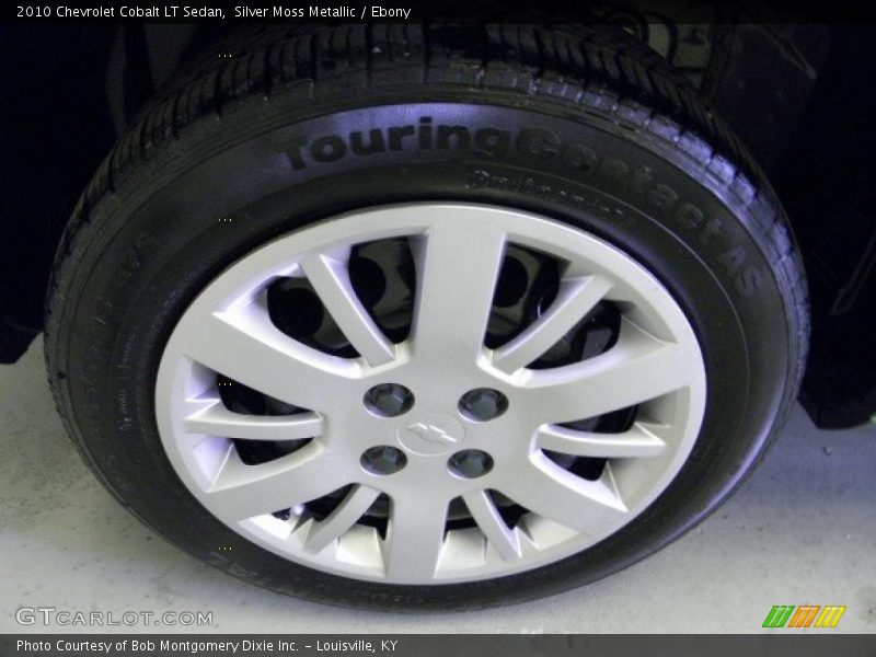 Silver Moss Metallic / Ebony 2010 Chevrolet Cobalt LT Sedan