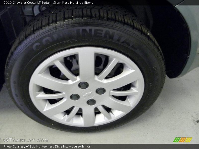 Silver Moss Metallic / Ebony 2010 Chevrolet Cobalt LT Sedan