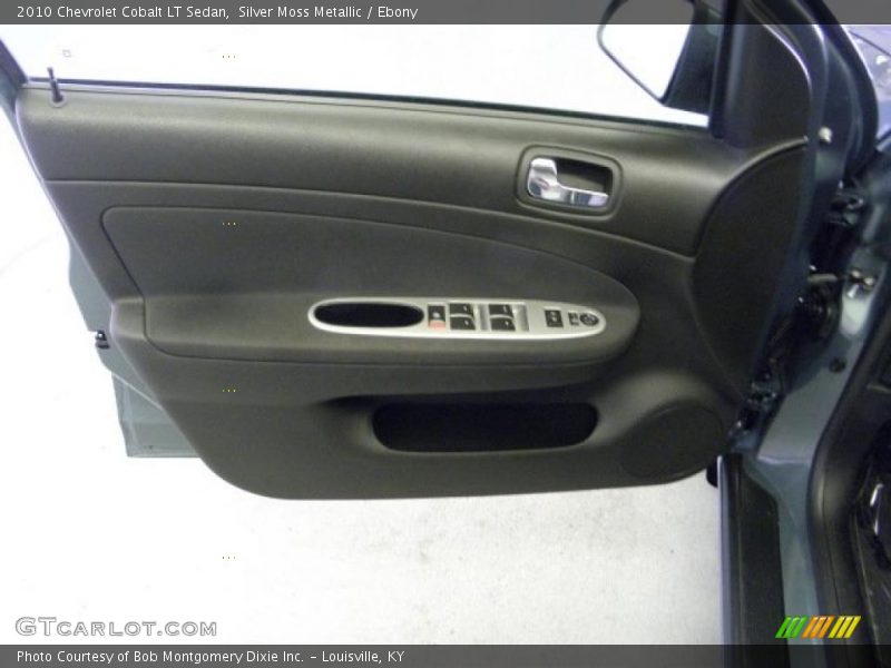 Silver Moss Metallic / Ebony 2010 Chevrolet Cobalt LT Sedan