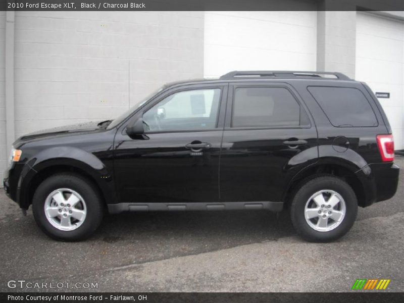 Black / Charcoal Black 2010 Ford Escape XLT