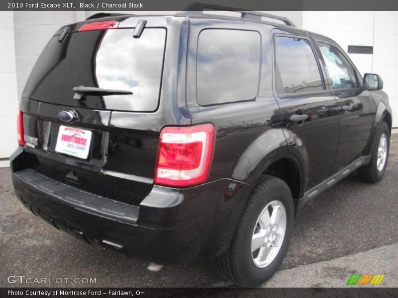 Black / Charcoal Black 2010 Ford Escape XLT