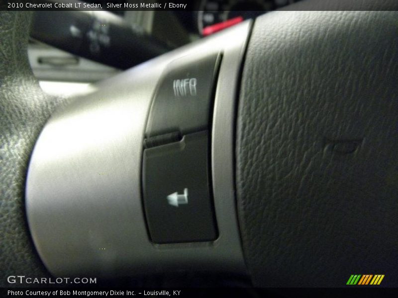 Silver Moss Metallic / Ebony 2010 Chevrolet Cobalt LT Sedan